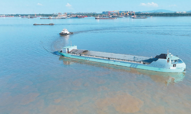 全球首款水运“高铁”来了